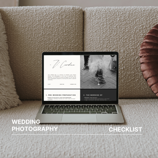 Wedding Photography Preparation Checklist